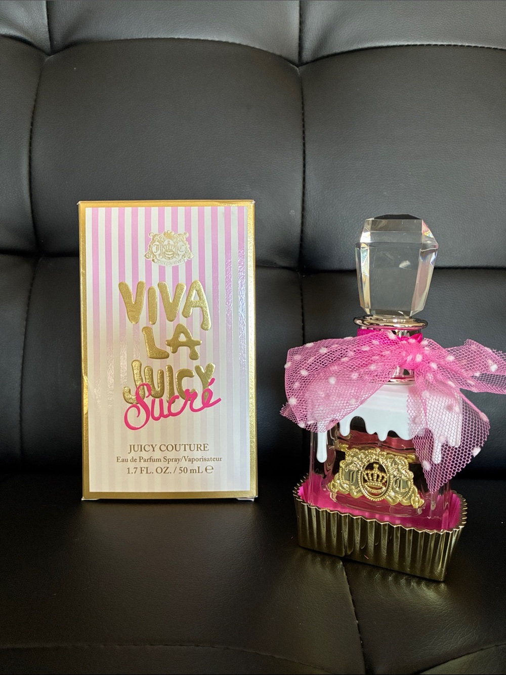 Juicy Couture Viva La Juicy Sucré Perfume fragrance spray 1.7 fl oz 50 ml + box
